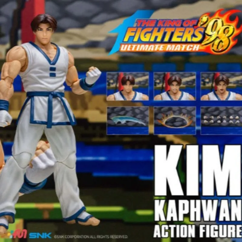 

In Stock STORM TOYS The King of Fighters 98 Kim Kaphwan 1/12 SKKF16 Arcade Game Action Figure Anime Model Toys Hobby