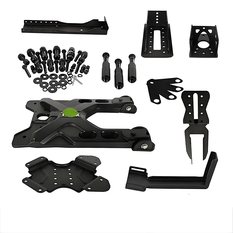 

Tire Carrier Kit Unlimited Heavy Duty Spare Wheel Holder Rack Mount Relocation