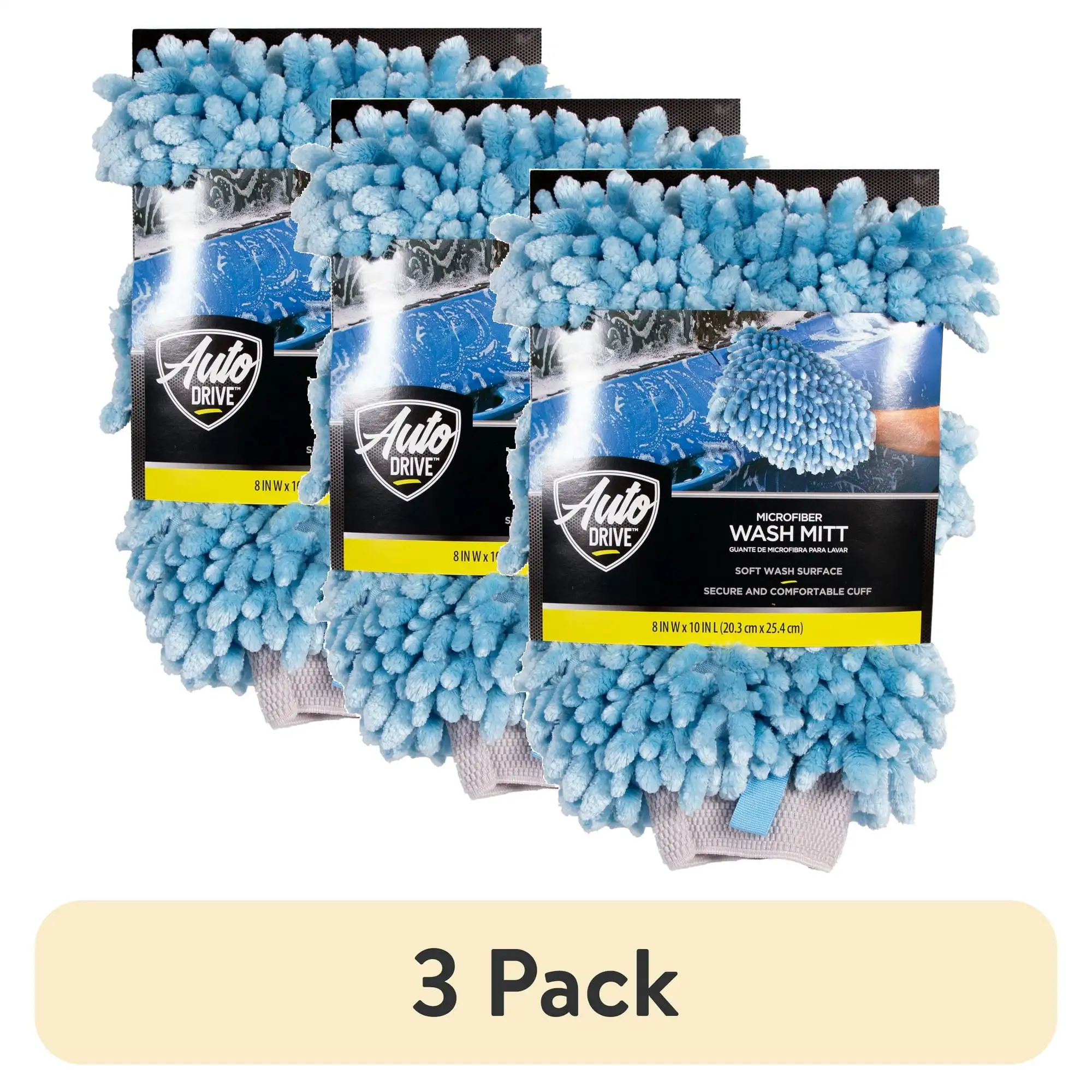 

Чистка автомобиля (3 шт.) Рукавица из микрофибры с автоприводом, синяя, 1 шт.