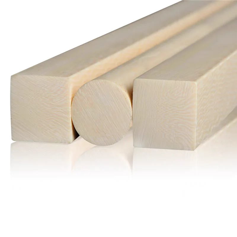 Ivory Substitute Rod Bar Imitation Material for Billiard Pool Cue Building Resin Based round Rod Block