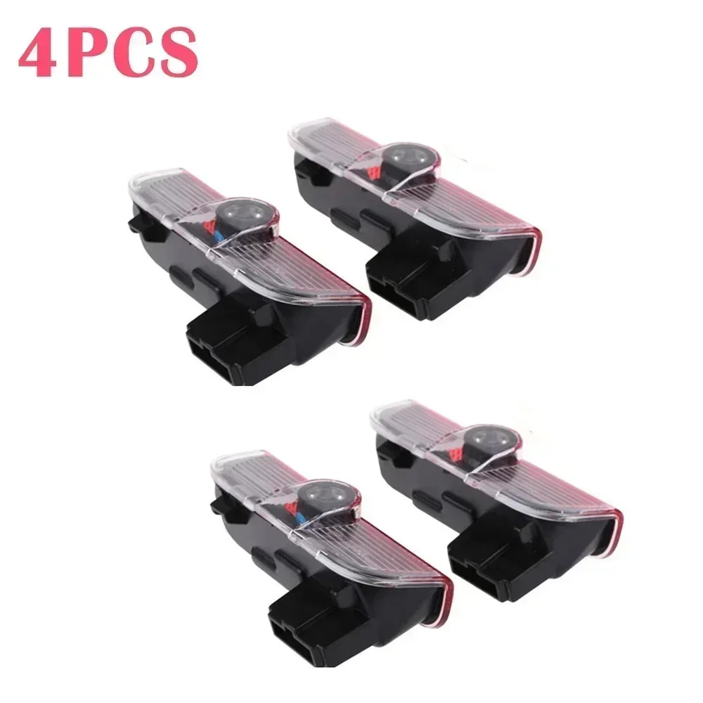 4X LED Car Door Logo Projector Light For VW Golf 5 6 7 Passat B6 B7 B8 B9 CC Touareg Tiguan Sharan Jetta MK5 MK6 MK7 Accessories