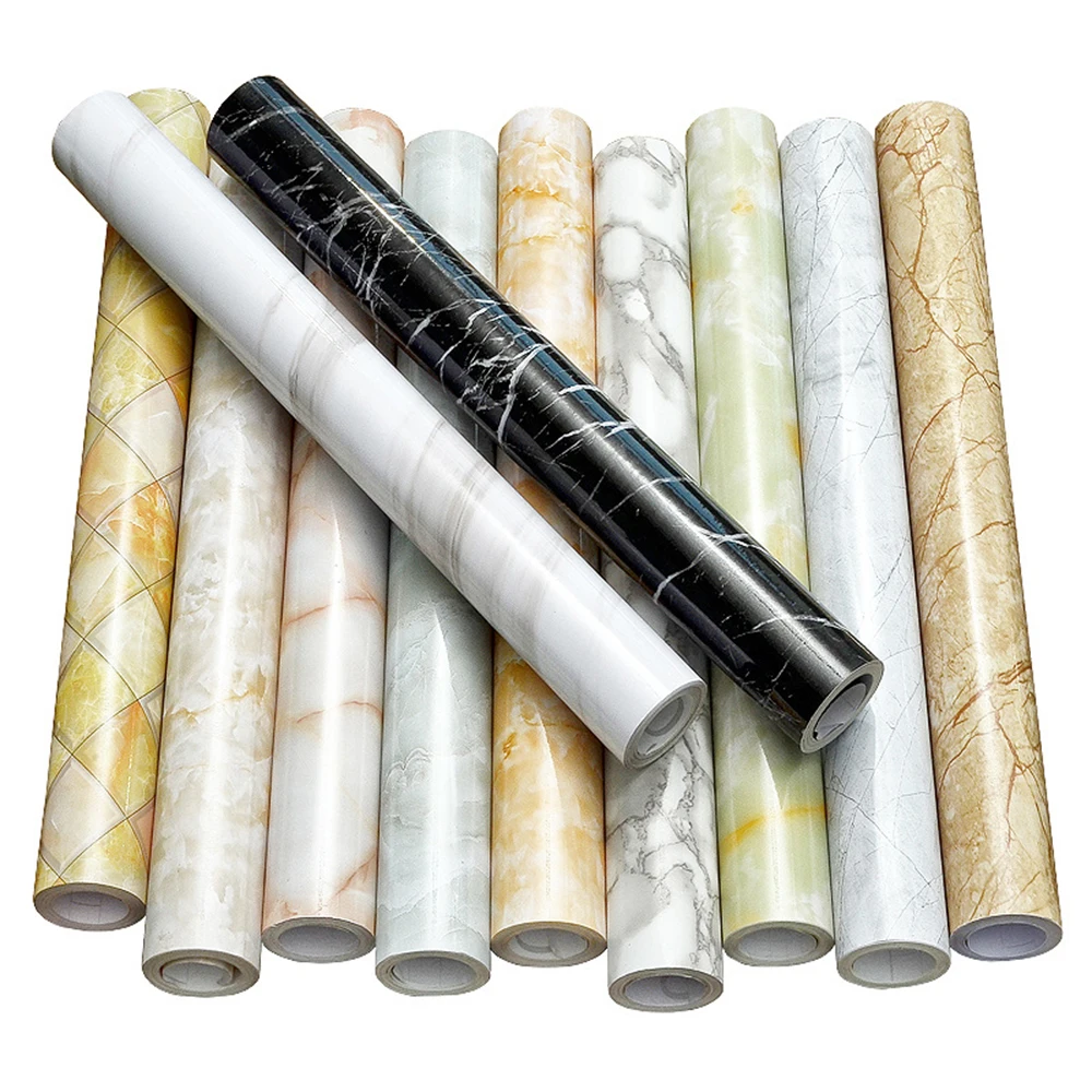 

Водостойкая мраморная виниловая пленка, самоклеящиеся обои для ванной комнаты, кухонного шкафа, столешницы, контактная бумага, наклейки для домашнего декора