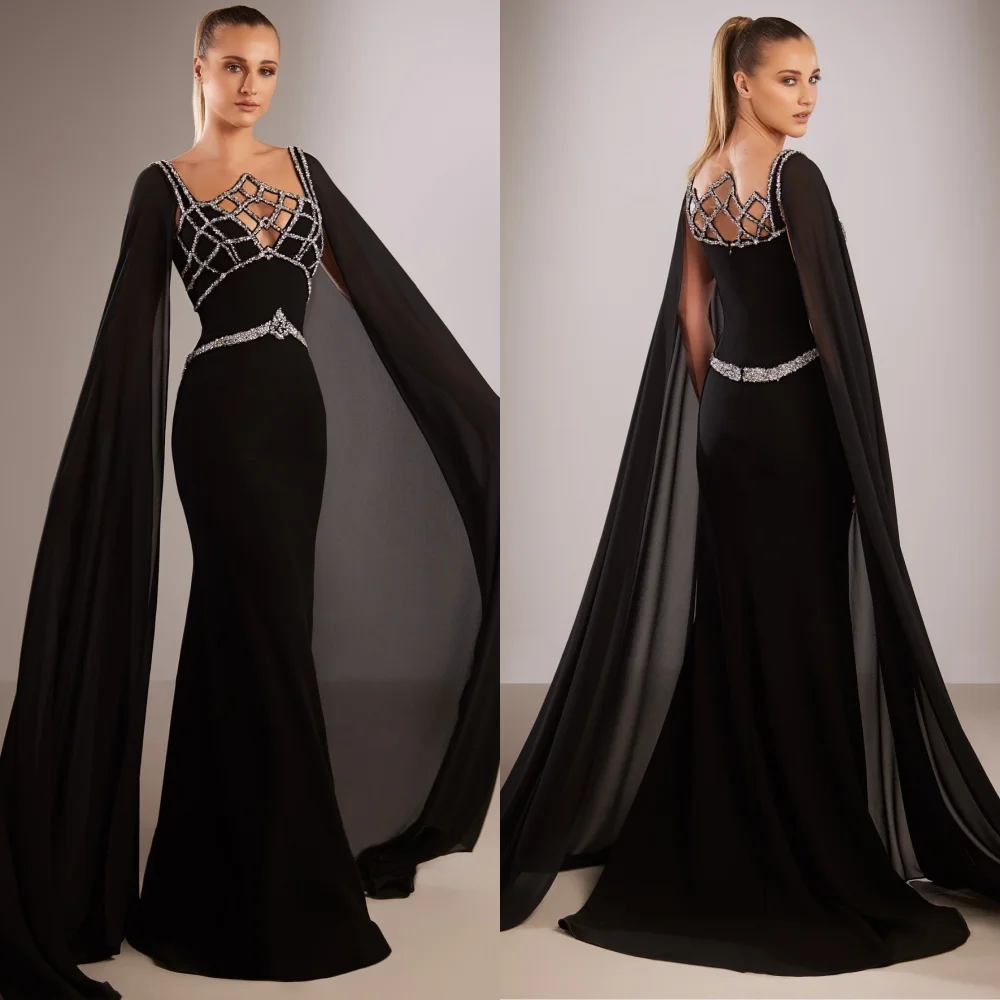 

Классические изысканные джерси с блестками по индивидуальному заказу, длинные платья в форме сердца, блестящие вечерние платья на заказ