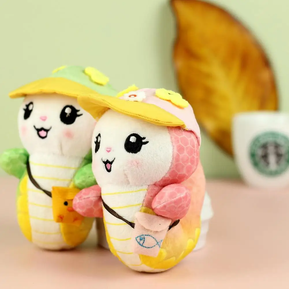 Anno del serpente bambola della mascotte serpente peluche portachiavi anno del serpente bambola della mascotte regalo di decorazioni per la tavola del festival di primavera