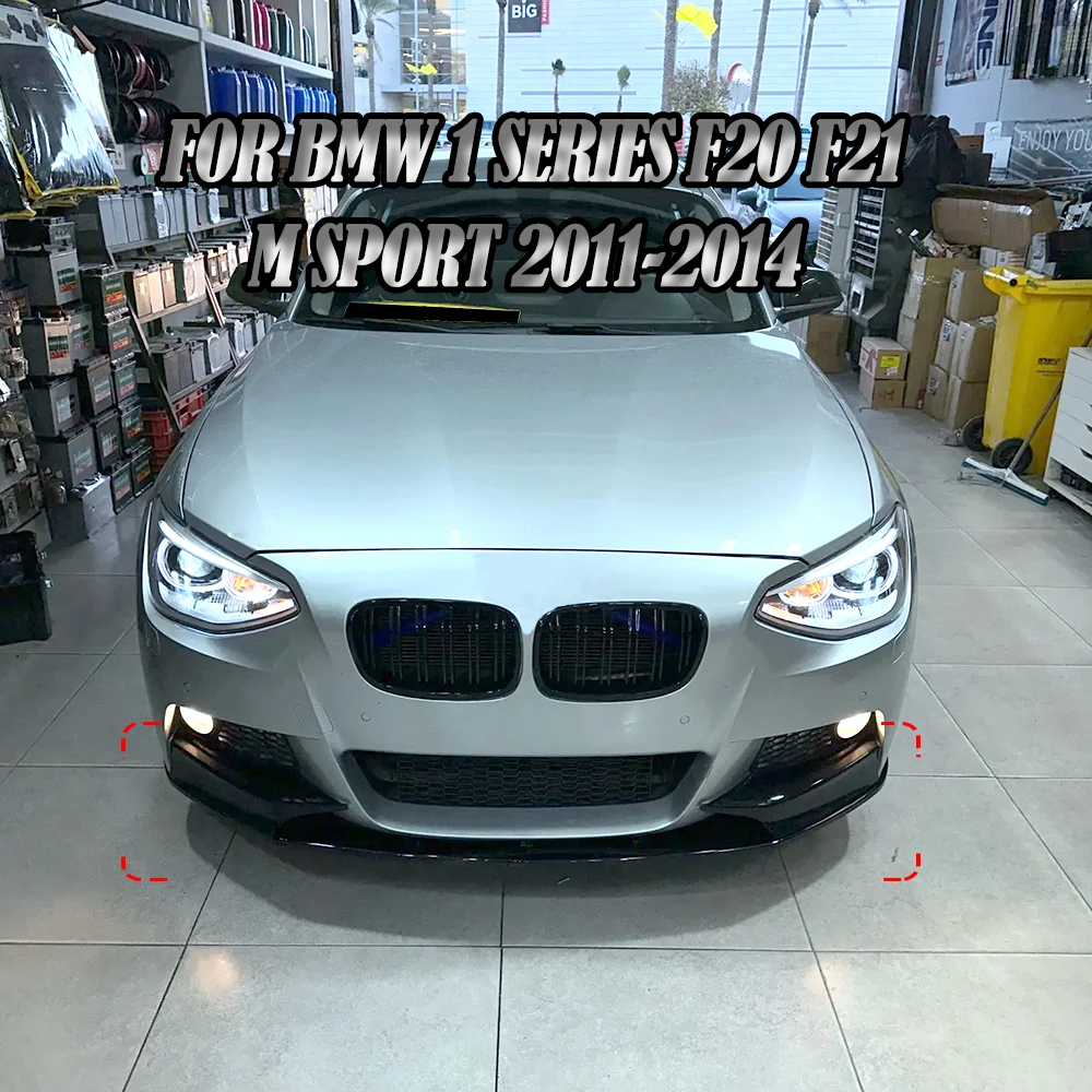 

For BMW F20 F21 M135i/M Sport 2011-2014 Pre-Lci Car Front Bumper Lip Spoiler Splitter Diffuser Accessories Body Kits Cover
