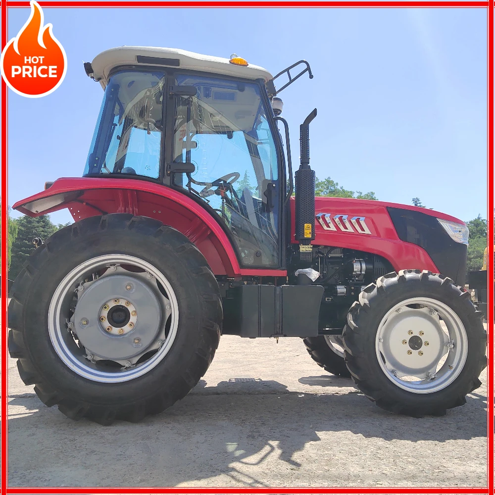 

XT604 60HP 4WD wheeled agricultural tractor, China's new design agricultural machinery