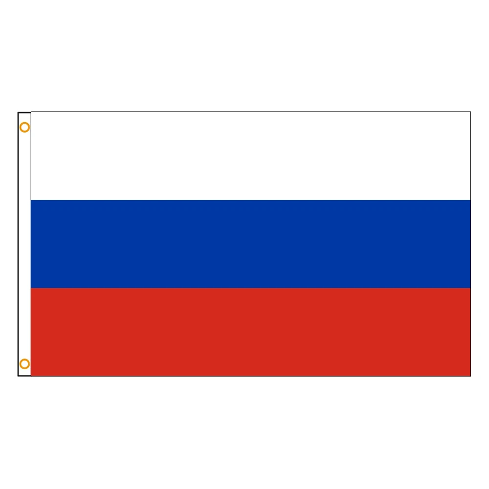 2×3FT Russian Federation Russia Emblem Flag Polyester Printed Banner Tapestry For Decor