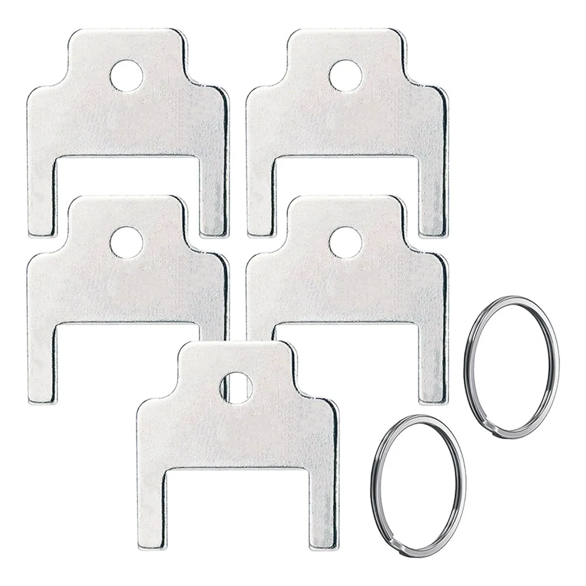 770301 Paper Towel Dispenser Key for Kimberly Clark Universal Dispensers, 5-Pack