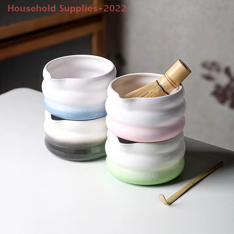 

Durable Ceramic Matcha Tea Bowl Smooth High Temperature Resistant Tea Wash Bowls Durable Large Capacity Tea Ceremony Tool Teawar