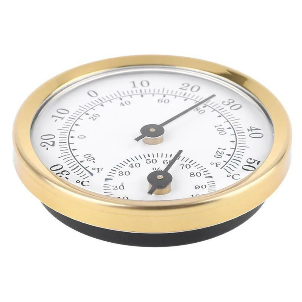 

Hygrometer Thermometer with Mechanical Operation Sturdy and Durable for Homes and Offices Clear Dial Scale 58mm