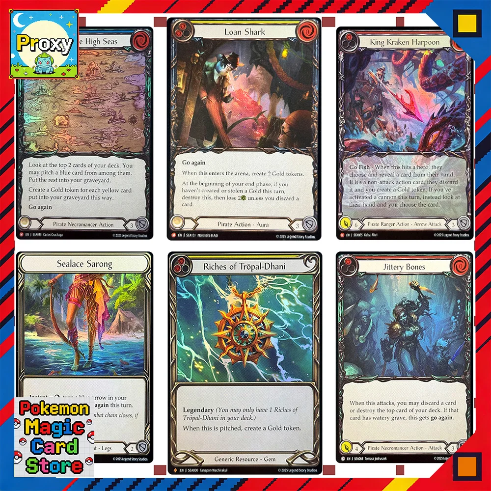 

Игровые карты Flesh and Blood Proxy Foil, жилет с брызгами крови, герметичный саронг, рукавицы железа, отображение хаоса, TCG, игрушки, подарки