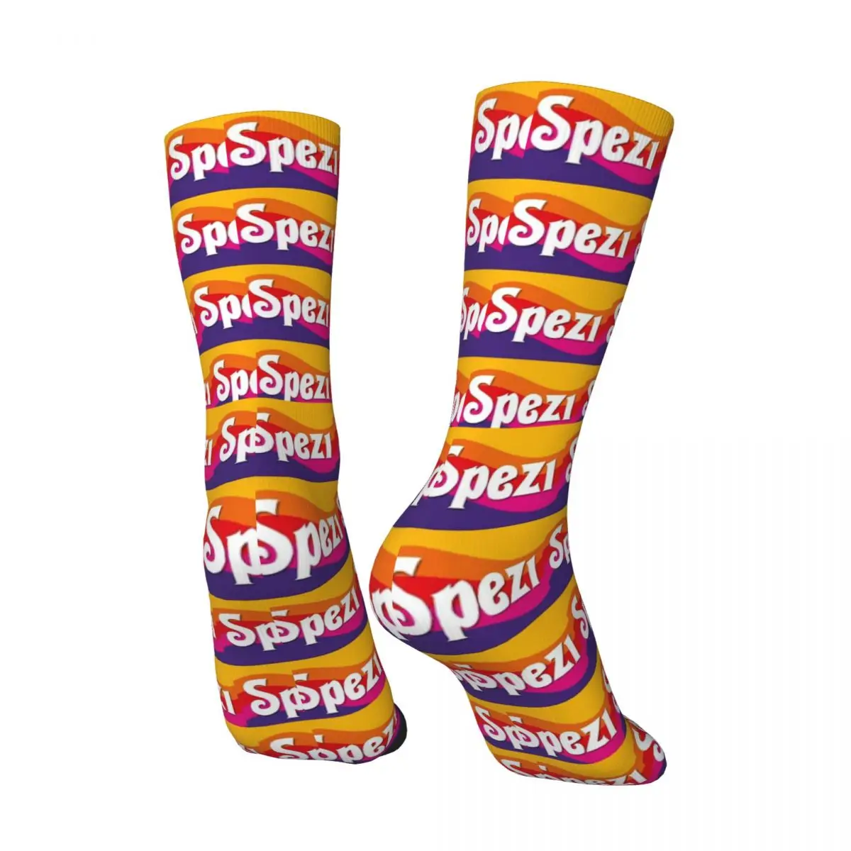 Spezis Logo Stockings Printed Funny Socks Autumn Anti-Slip Socks Men\'s Outdoor Sports Quality Socks