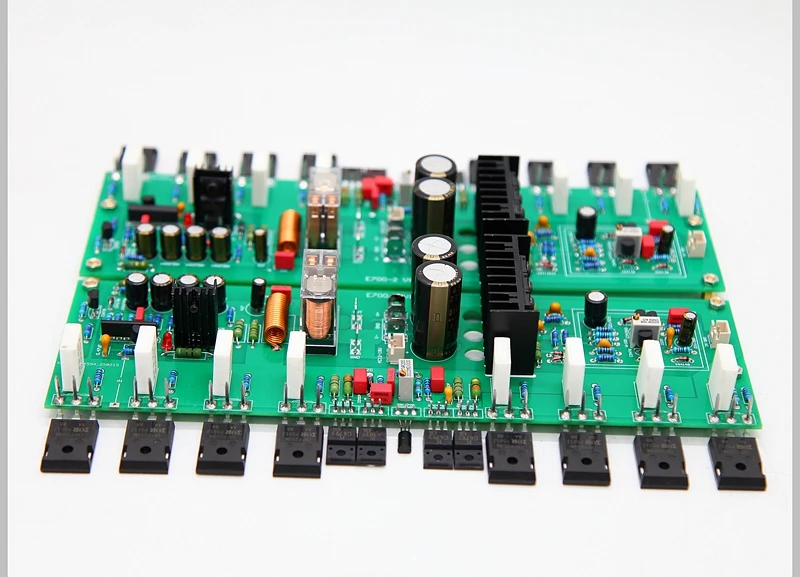 E700HiFi audiophile level field-effect 8-tube pure power amplifier, high-power A dual channel amplifier board