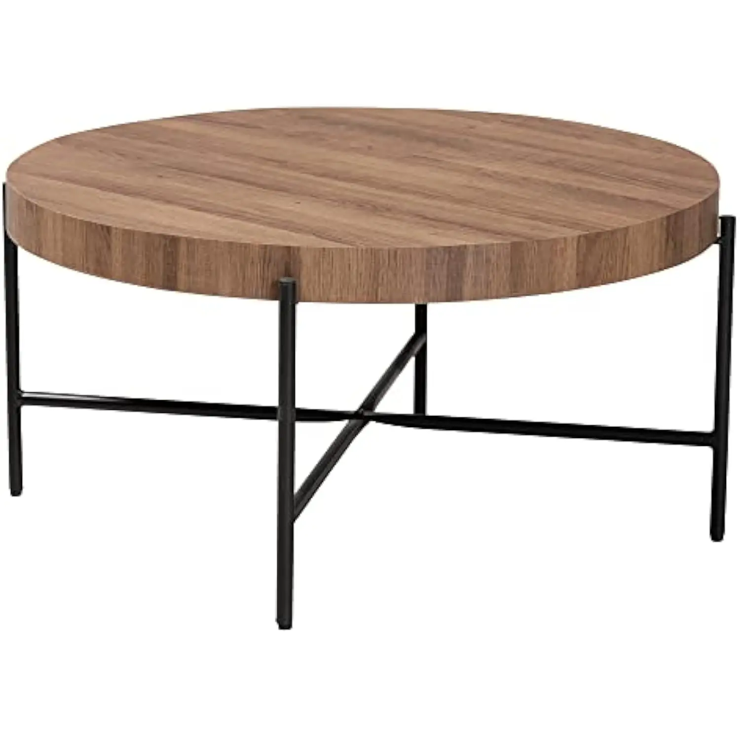 

Umar Coffee Table, One Size, Walnut Brown/Black