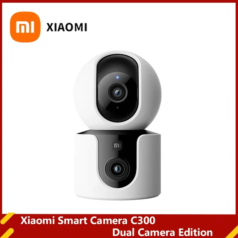 

XIAOMI Smart Camera C300 Dual,Full Colour Night Vision,AI Detection,Home Security Baby Monitor,Pet Camera,3MP,Dual-band Wi-Fi 6