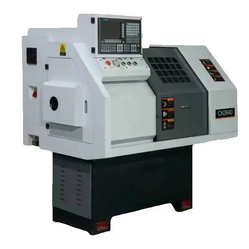 Ck0640 Mini Automatic High Precision Metal Flat Bed CNC Lathe