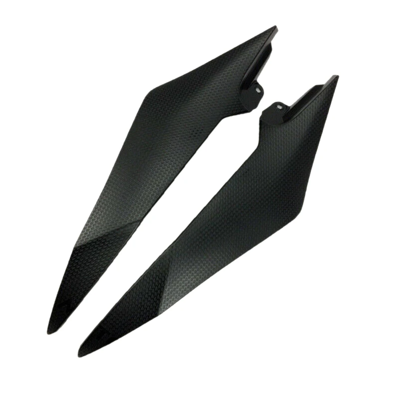 Motorcycle Black Gas Tank Side Cover Panel Fairing Trim Cowl for Yamaha YZF R6 2008-2015 YZF-R6 YZFR6