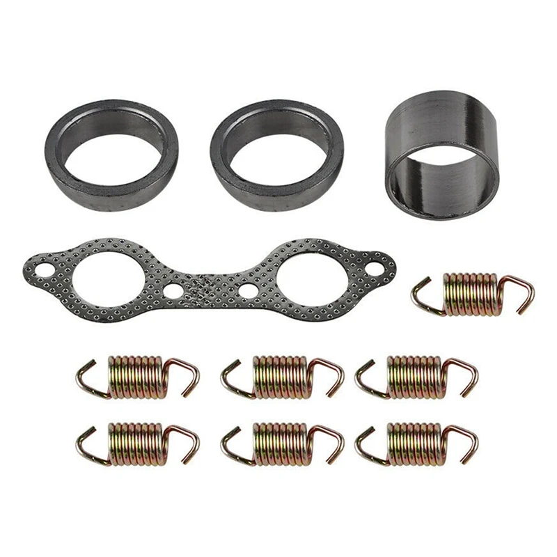 

UTV Exhaust Pipe Manifold Gasket And Spring Rebuild Kit Spare Parts For Polaris RZR 800 2008-2010 5811511 3610047 5250091