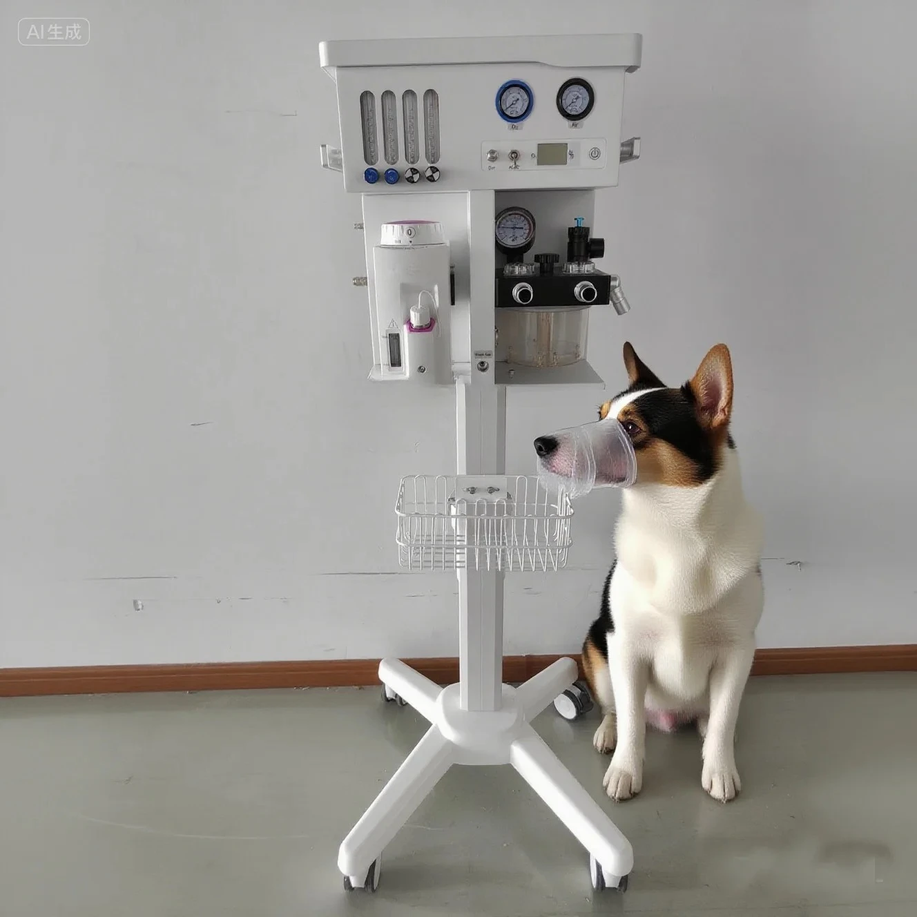 Veterinary Anaesthesia Machine  Device with for Pet Clinic