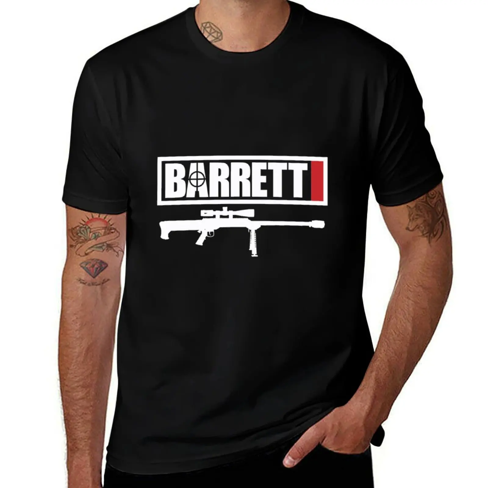 Barrett Symbol T-Shirt Daily Casual Short Sleeve Tee Shirt T-Shirt