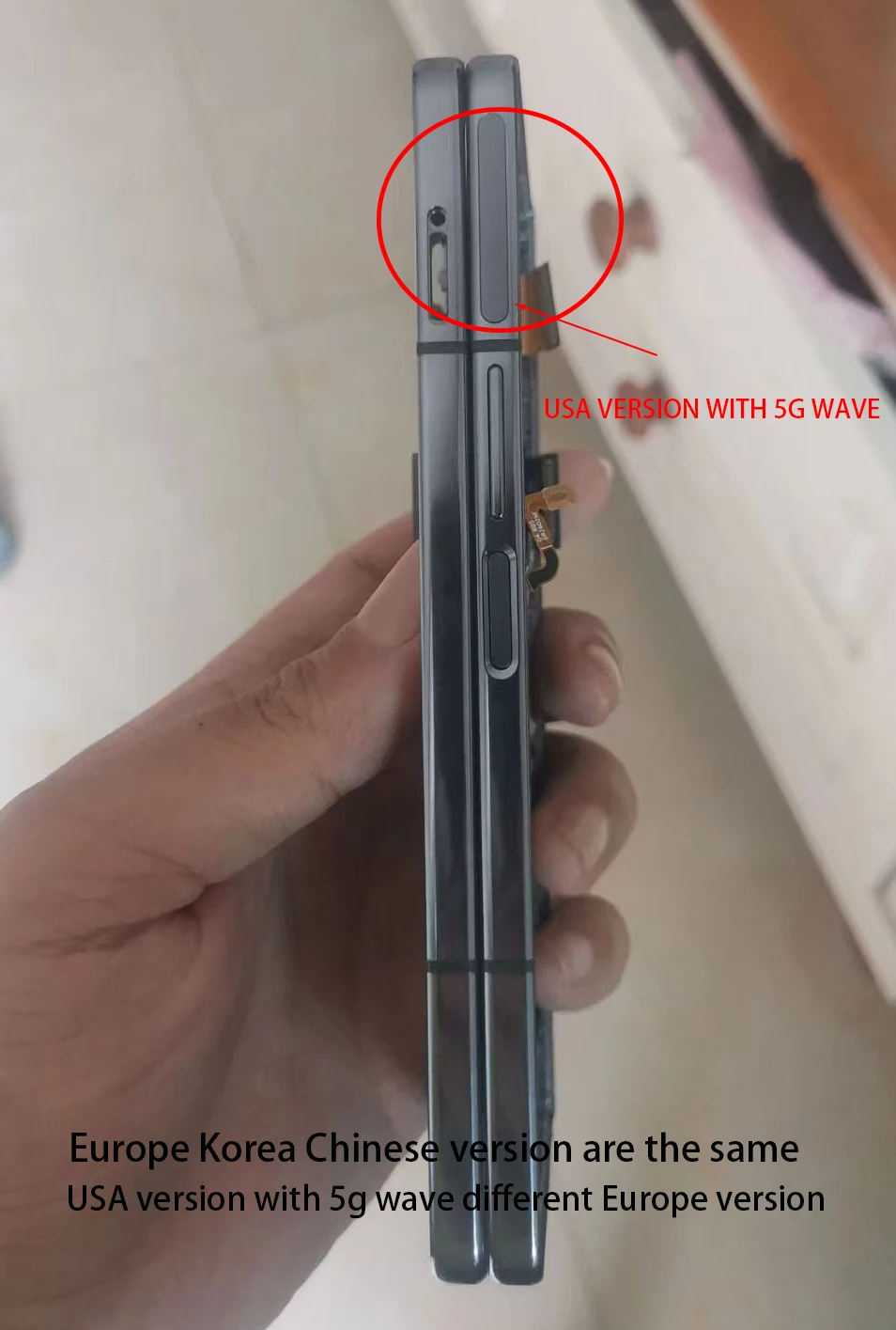 Housing MIdlle Frame Hinger Cover For samsung fold 4 f936