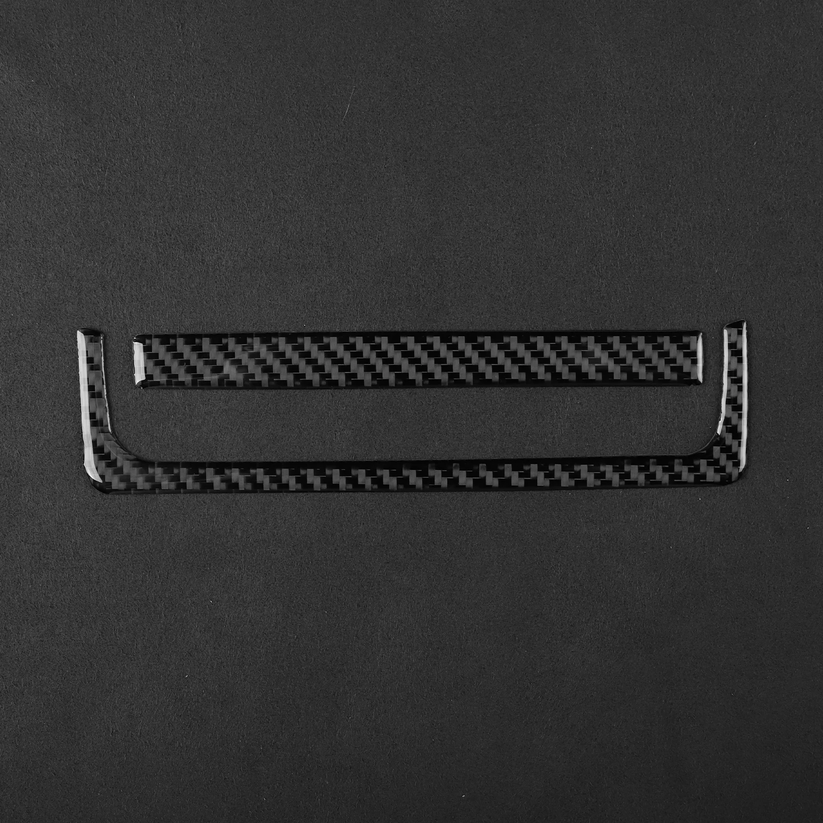 For Tesla Model Y 2025 2026 Carbon Fiber Rear Center Air Vent Automobile Interiors Decoration Accessories Modification Stickers