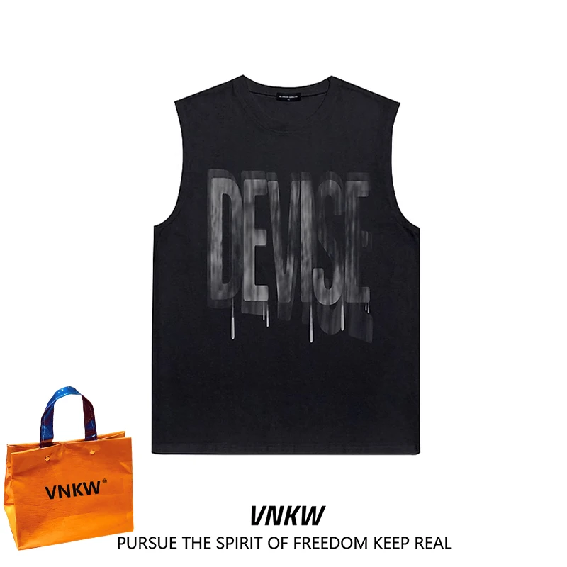 

Men's Summer Fitn Training Tank Top Breathable Moisture ng Loose Fit Svel Versatile Couple's T-irt