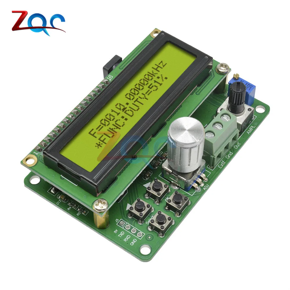 FYE050 DDS Function Signal Generator Frequency Counter Waveform Triangle Sine Square Wave Duty Cycle Frequency Generator Module