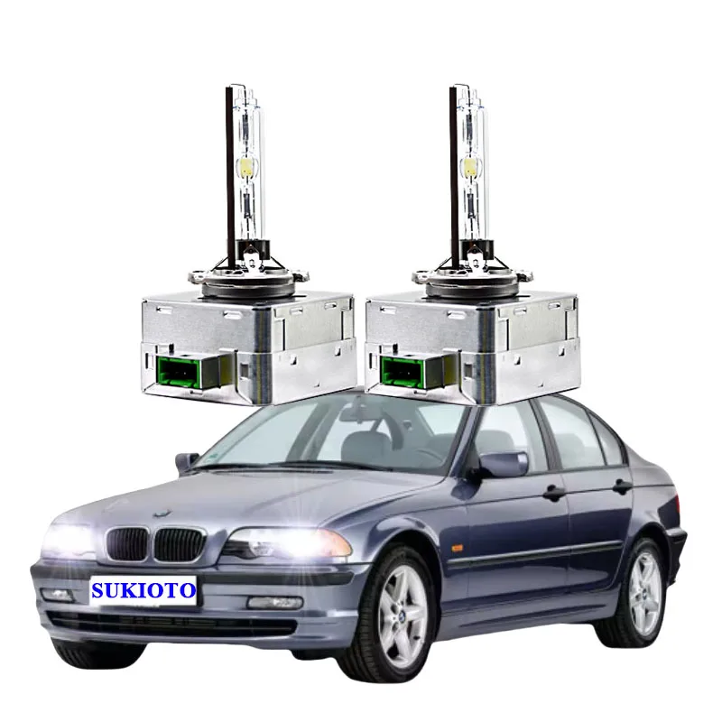 

2PCS SUKIOTO GENUINE JAPAN D1S 35W AC Car Xenon Bulb D3S HID Light Lamps 4300K 8000K 6000K Xenon Headlight D1S D3S HID Headlamps