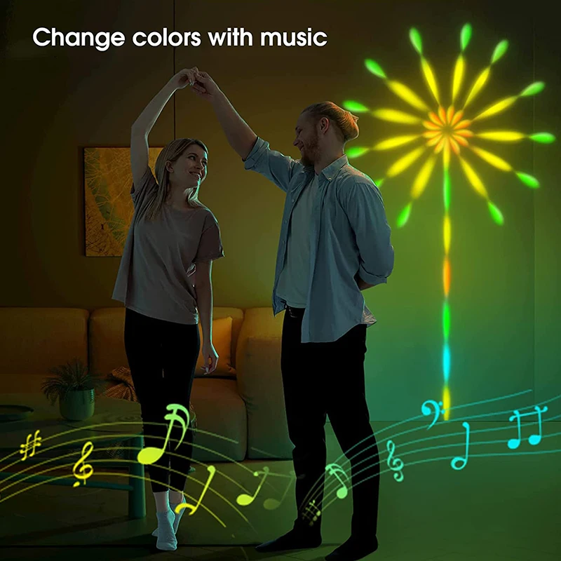 Rgbic Led Strip Lights For Room Bluetooth Usb 5V 5050 Rgbic Led Tape Light Music Sync Firework Rgbic Led Lights Decoration