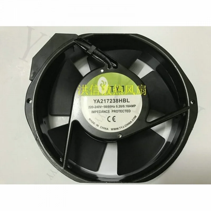 

Y+ ДЛЯ T.Y.J 17238 YA217238HBL 220-240 В 0,20/0,18 А Охлаждающий вентилятор