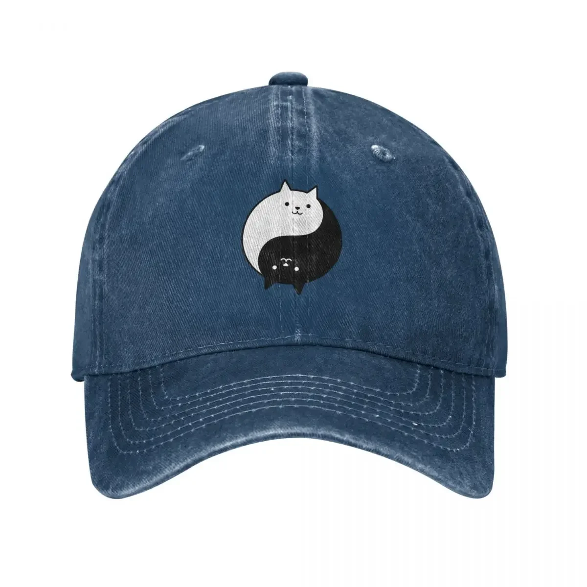 Balanced Cat Yin Yang Baseball Cap winter hats for men Golf Cap dad hat custom caps Women's Hats Men's