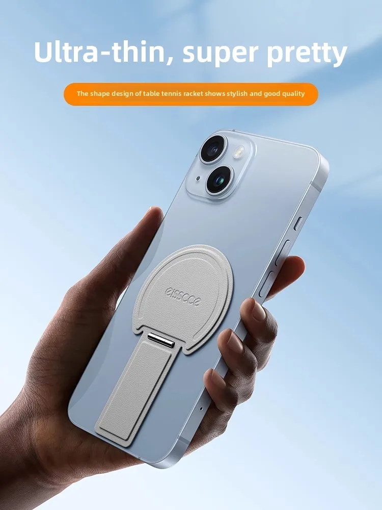 Magnetic Cell Phone Holder Thin Pad for iPhone Huawei Xiaomi Phone Holder For MagSafe Adjustable Phone Grip Invisible Kickstand