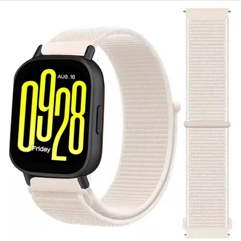 22mm Nylon Watch Strap For Redmi Watch 5 Active/5 Lite Wristband Sport Bracelet Correa Xiaomi Watch S4 20mm Band Accessories
