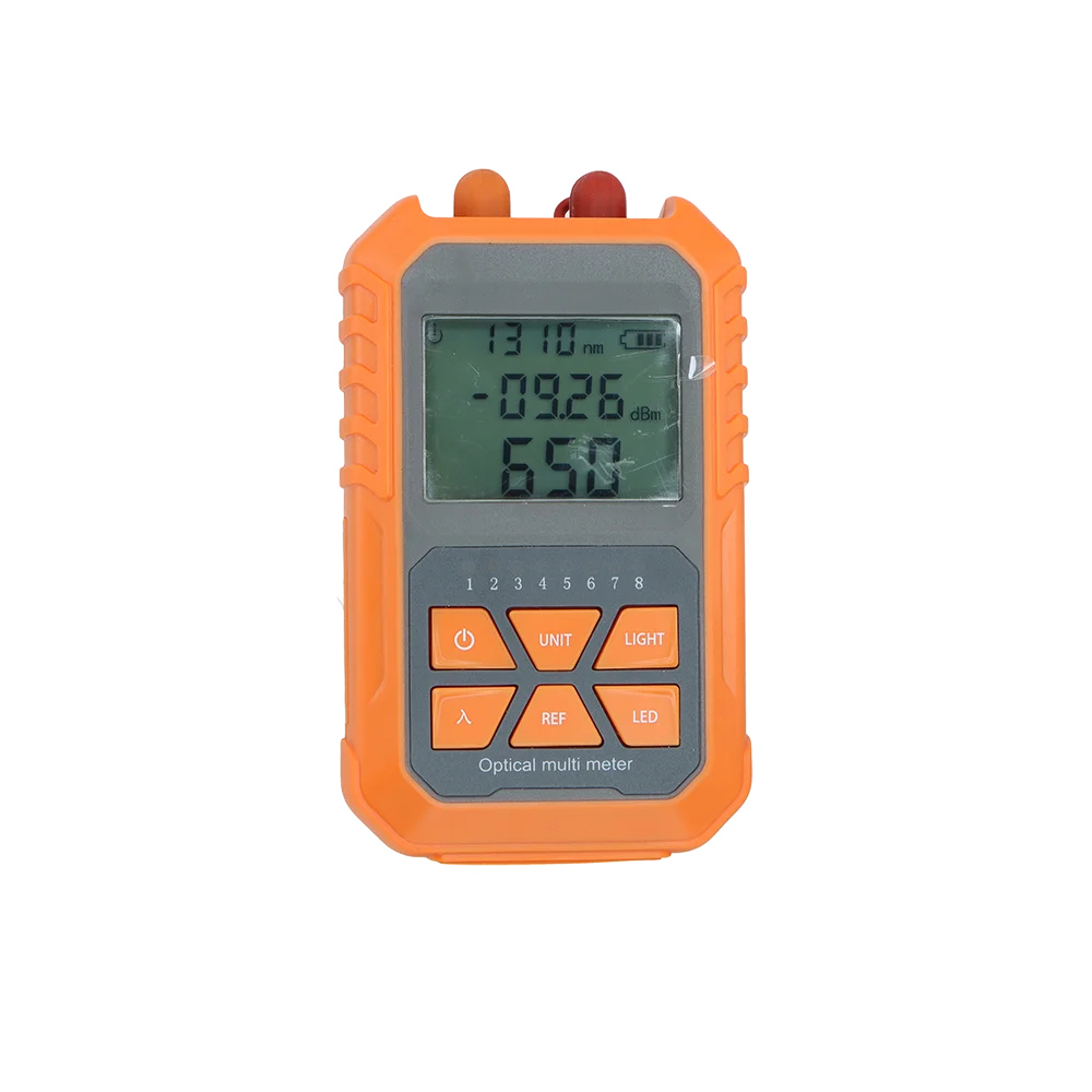 OPM 4 in 1 Optical Power Meter With Vfl 10mw  Visual Fault Locator Frequency Detection Mini Fiber Optic Power Meter