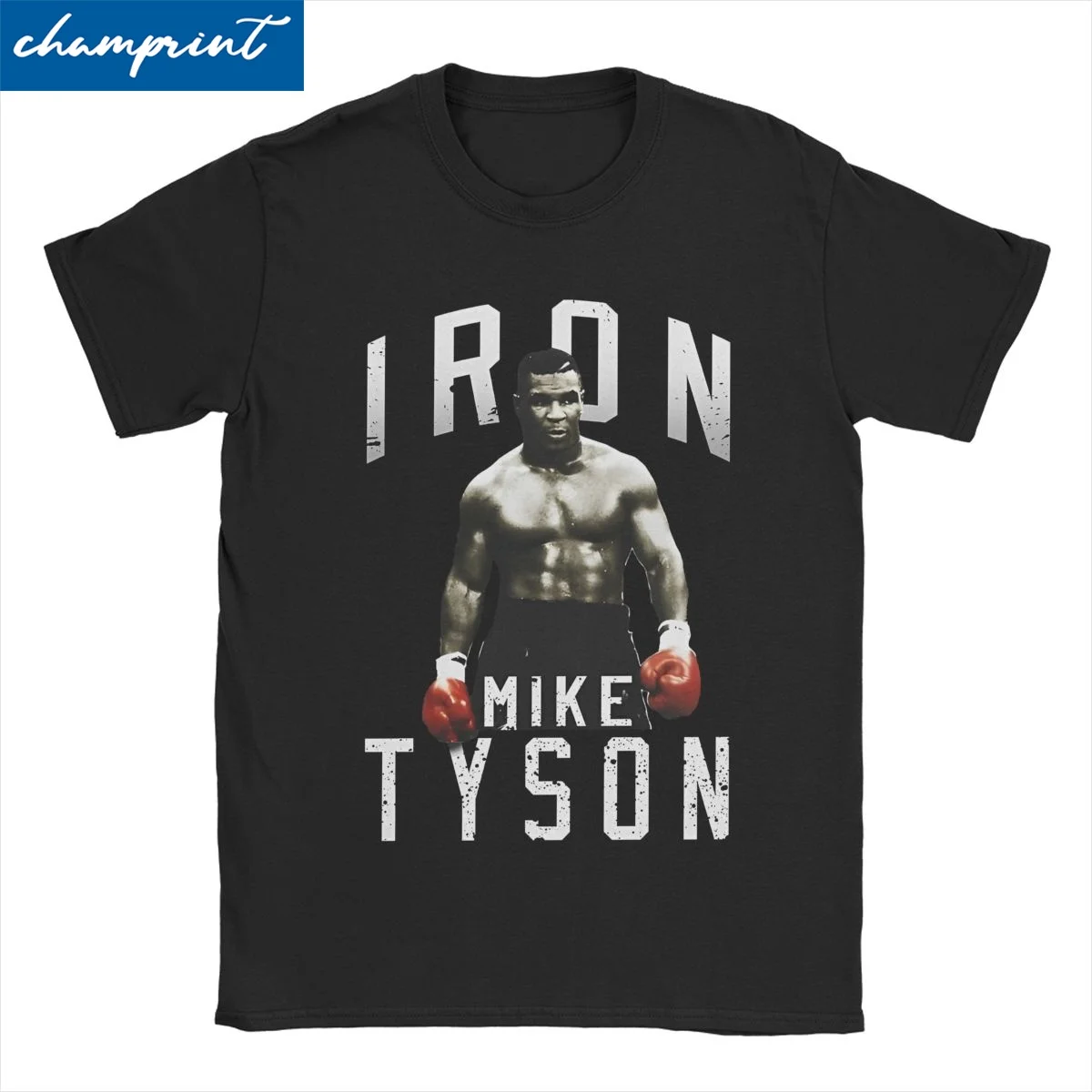 Iron Mike Tyson Boxer T Shirts Men Women 100% Cotton Novelty T-Shirts O Neck Boxing Gym Tee Shirt Short Sleeve Clothing Summer