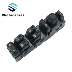 Driver Side Master Power Window Switch FIT Chevy GMC Cadillac Models 2003-2007 Escalade, Avalanche, Silverado, Sierra 15883323
