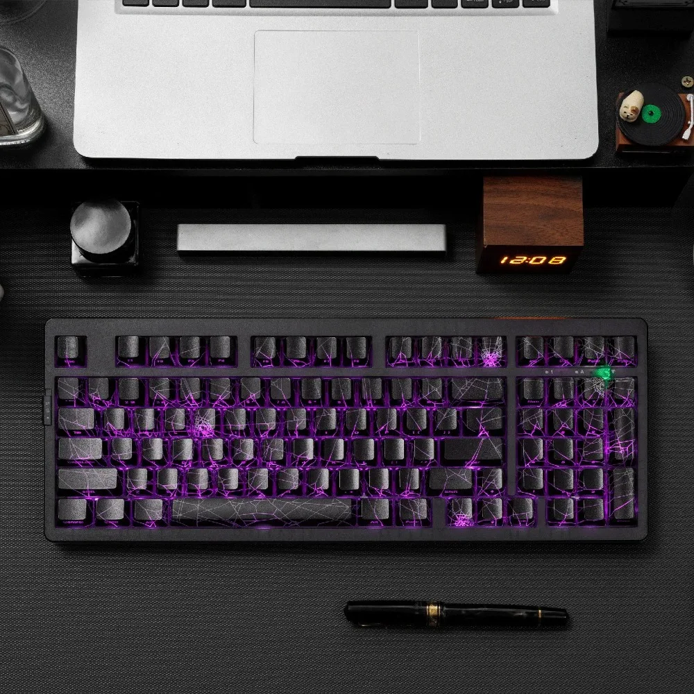 ZORNHER Zuohe ZH980 Mechanical Keyboard Tri-Mode Bluetooth Wireless Custom RGB Hot Swap Ergonomic Pc Gaming Accessories Gift