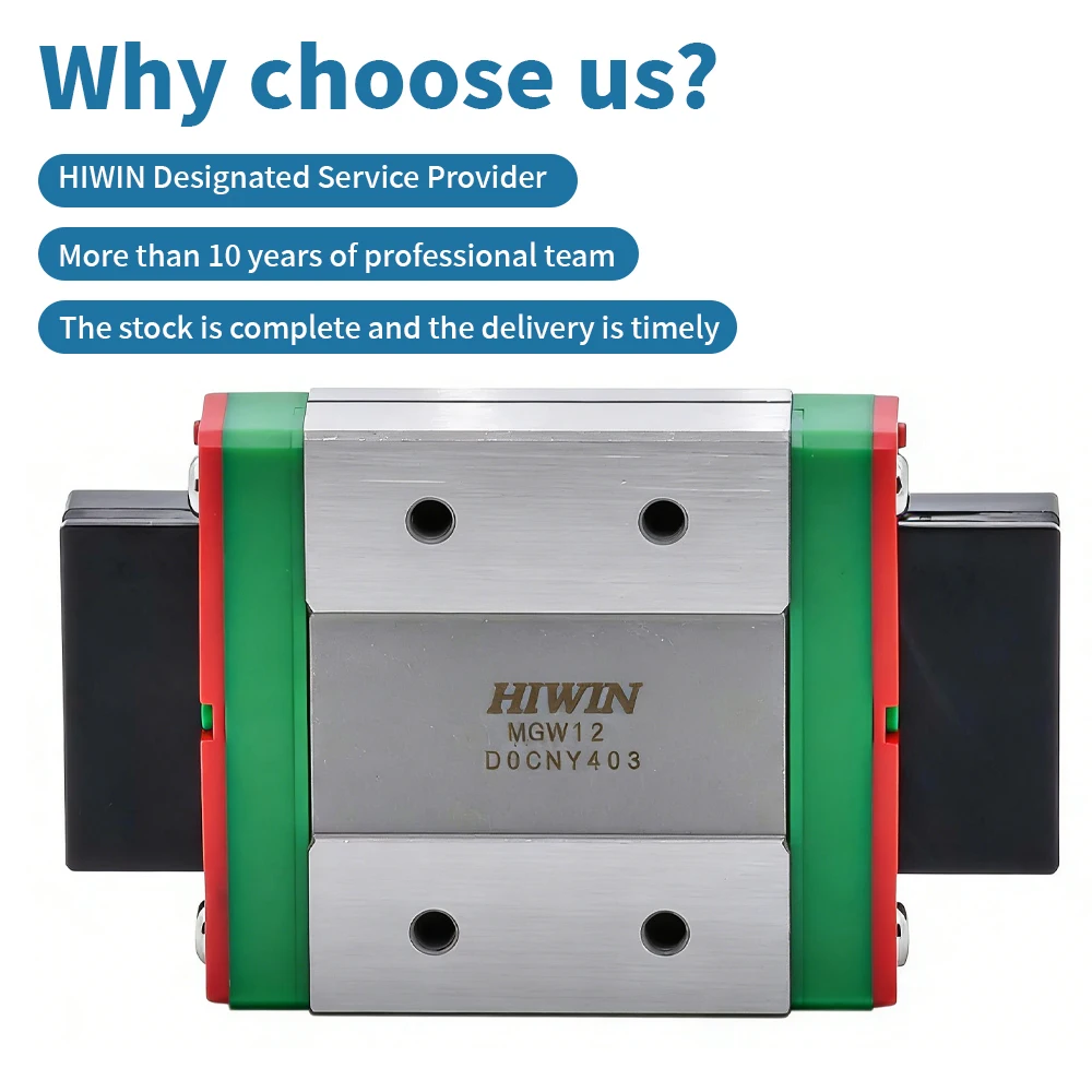 HIWIN Linear guide slider MGW12 MGW12C MGW12H Linear block
