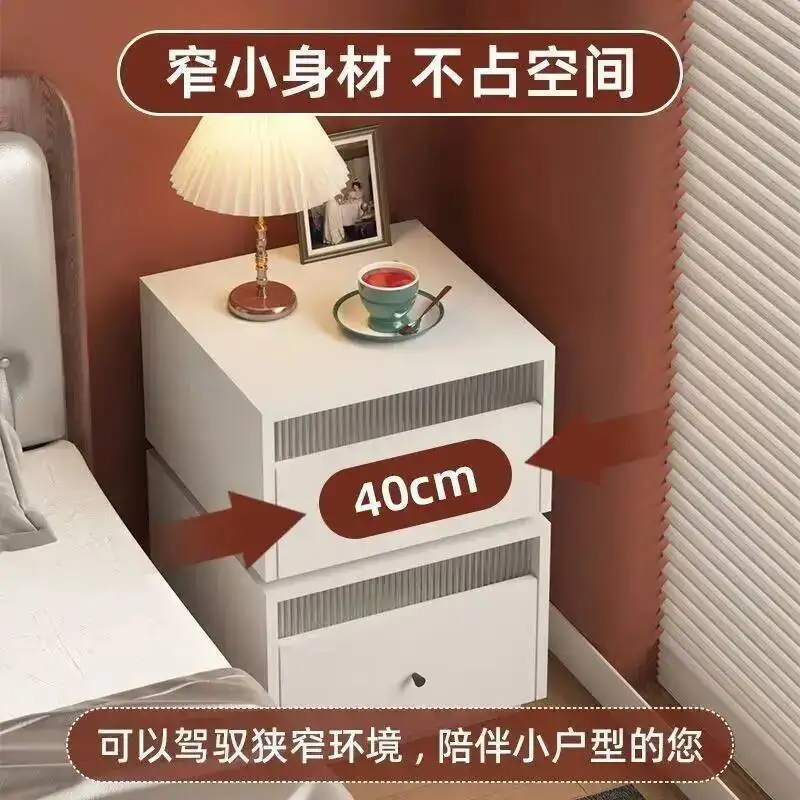 Side Cabinets Storage Cabinet Multifunctional Stacking Rotating Bedside Tables Home Bedroom Bedside Cabinet Creative Rack