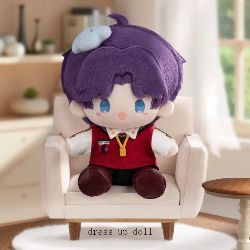 Official Love and Deepspace Peer Lover Xavier Zayne Rafayel Sylus Caleb Stuffed Plushie Plush 20cm Seated Doll Body Clothes Gift