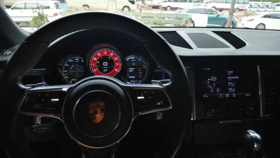 รถความเร็วเมตรหน้าจอ Virtual Cockpit สําหรับ Porsche Panamera 970 918 2010-2016 แผงควบคุมดิจิตอล Cluster Player