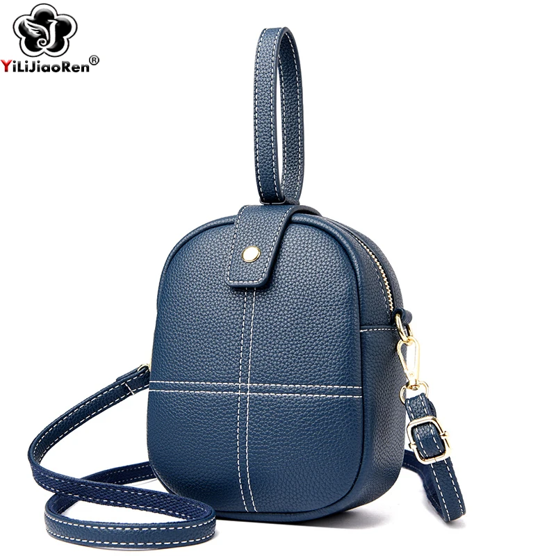 

New Elegant Shoulder Bag for Women High Quality Leather Crossbody Bags Designer Small phone bag Ladies Purses and Handbags Sac