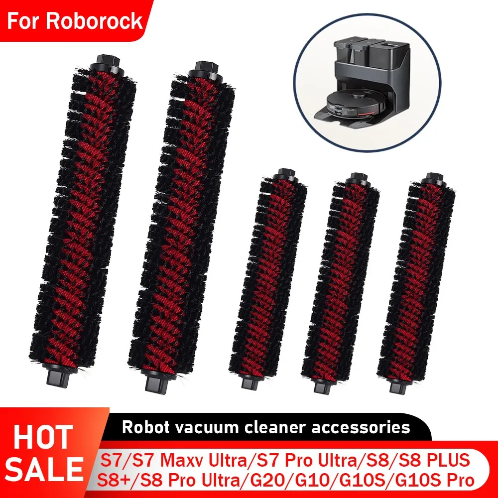 Bürste für Roborock G10 G10S G20 S7 Pro Ultra S7 Maxv Ultra S8 S8+ S8 PLUS S8 Pro Ultra Roboterstaubsauger Rollbürsten-Ersatzteile