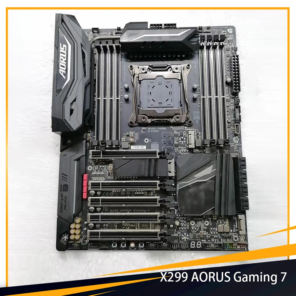 X299 AORUS Gaming 7 For Gigabyte DDR4 LGA2066 ATX 256GB Support Core X-Series Processors Motherboard High Quality Fast Ship