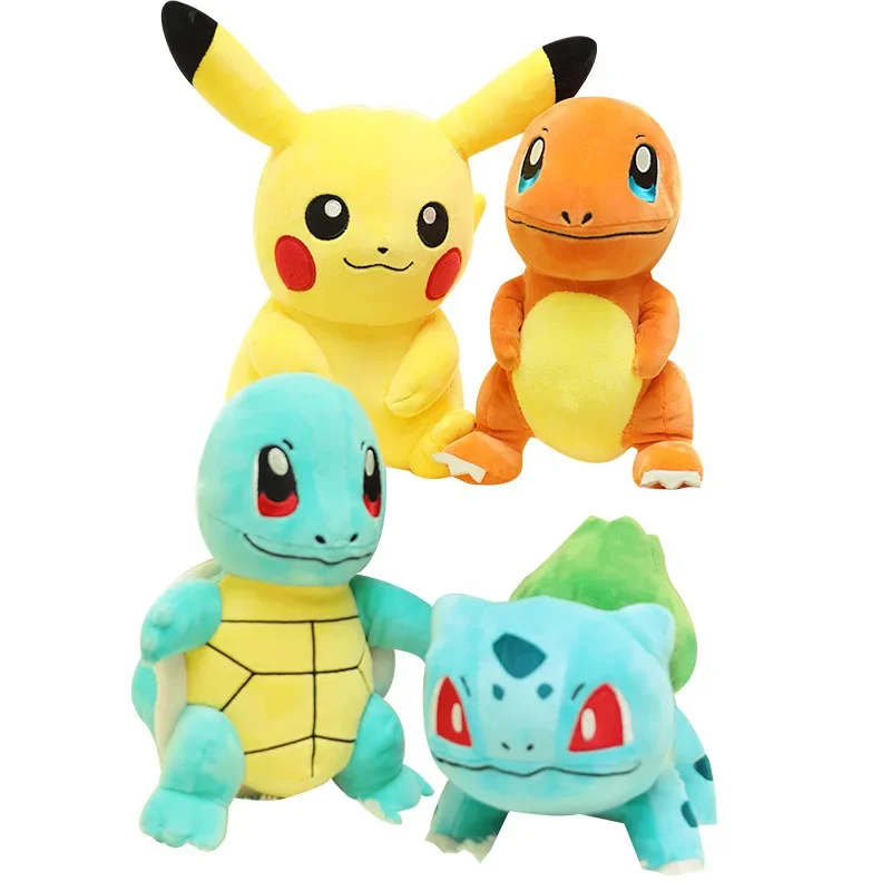 Charmander Squirtle Bulbasaur Plüschtier & Anime-Figur Modell Kindergeburtstagsgeschenk Anime-Stofftier Geschenk für Kinder! – Detail 1