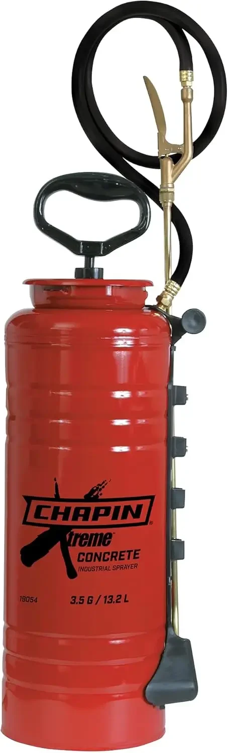 

19054 3.5-Gallon Extreme Professional Industrial Concrete Open Head Tank Sprayer Red
