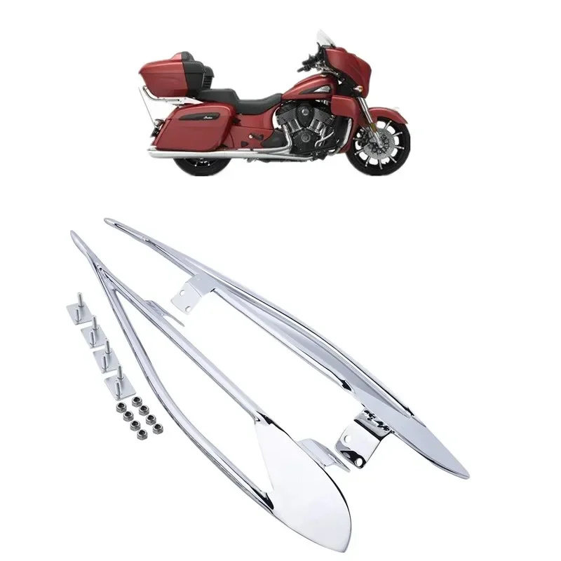 For Indian Roadmaster 2015-2020 Chieftain 2014-2018 Springfield 2016-2020 Motorcycle Parts  Pinnacle Saddlebag Protector Rails