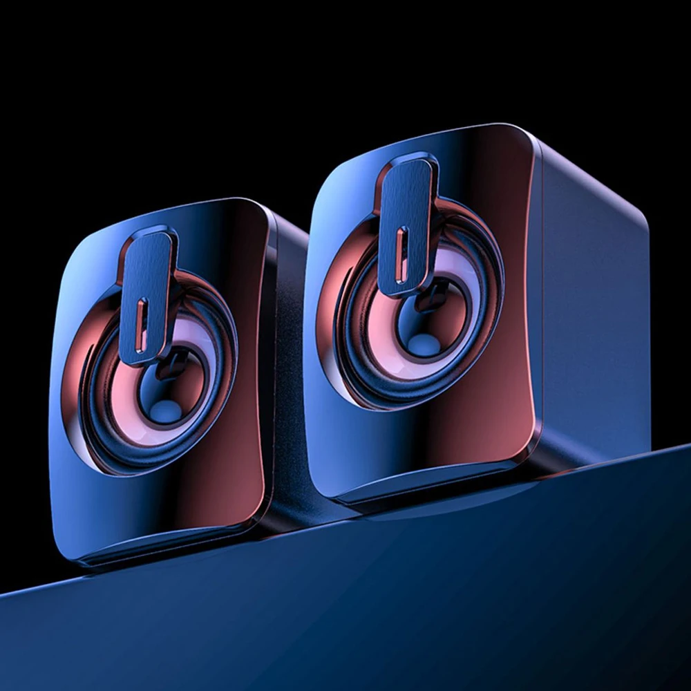 Mini Computer Speaker USB Wired Speakers HIFI Stereo Sound Surround Loudspeaker For PC Laptop Notebook