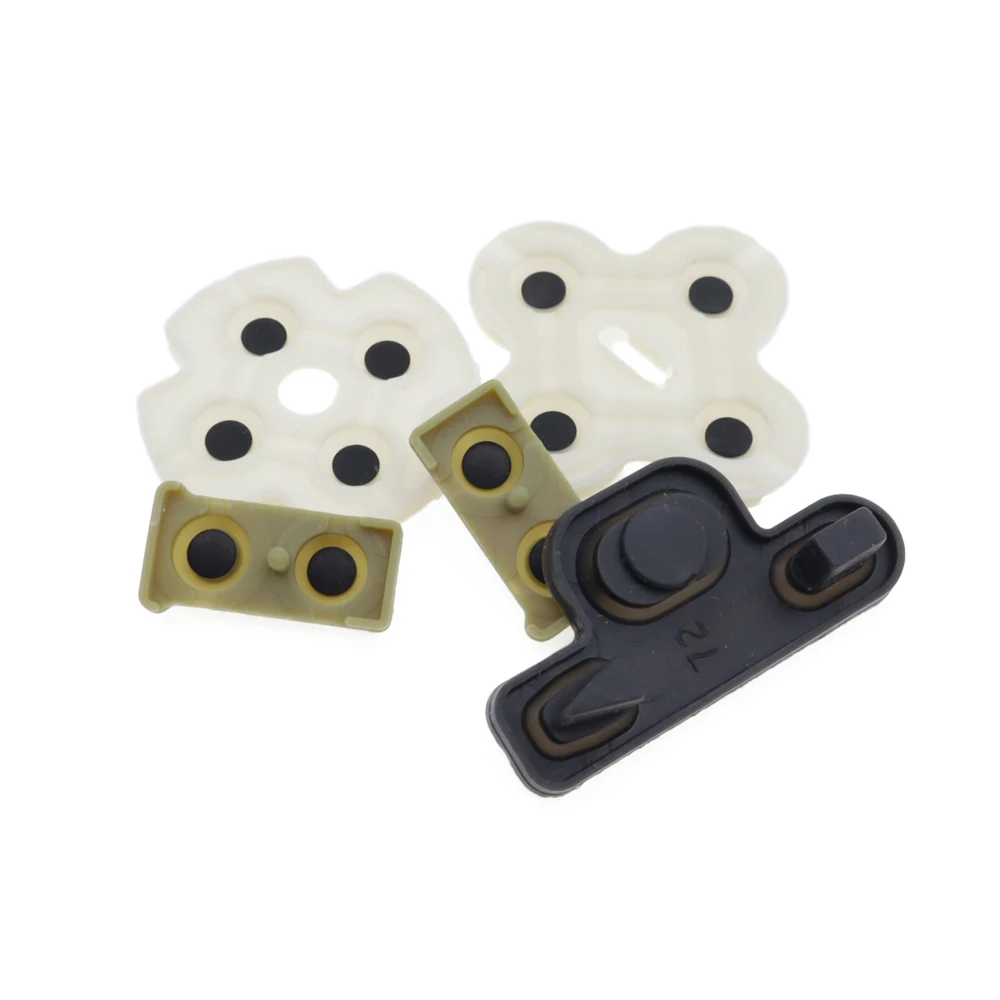 1/2/5Set Replacement Conductive Rubber Pads Buttons Repair Kit For PS3 , 1.5mm Phillips Screwdriver For Repairing Wear Buttons